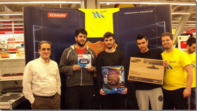 Οι Κυπελλούχοι Ελλάδος του PES 2013 στο Κωτσόβολος League Trophy 2013